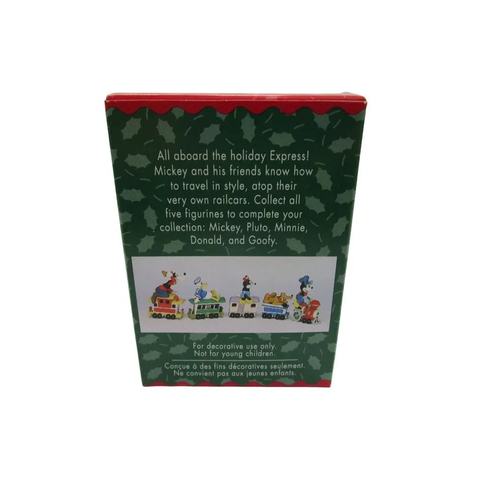 Hallmark Merry Miniatures Minnies Luggage Car1998 Mickey Express New - Picture 3 of 6
